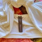 Victoria's Secret tresser brazilian vintage y2k white halter bikini top cross tie front Photo 7