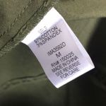 Emory park Leopard Jumper Olive Green Button Front Photo 5