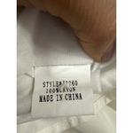 JODIFL  White Embroidered Sleeveless‎ Mini Dress Summer Casual Boho Chic Photo 3