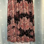 Lascana Size 4 Strapless Paisley Maxi Dress Black Photo 5