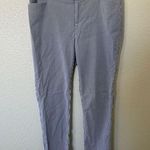 Crosby Blue & White Pinstripe Springfield Trouser Pants Size 8 Photo 0