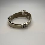 BVLGARI Double Coiled Ivory Leather Double Wrap Bracelet - Preowned Photo 3