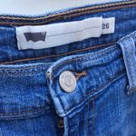 Levi's Classic Levi’s Blue Denim Rolled Cuff 5-Pocket Jean Shorts Photo 2
