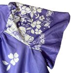 Anthony Richards Muumuu Dress Womens Medium Purple Floral Print House Dress Photo 5