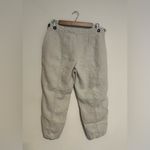 Sigrid Olsen  Light Gray Linen Capris Photo 4