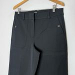 J.Crew Sydney Wide Leg Cropped Pants Black Size 12 BF404 Photo 8