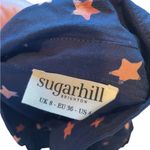 Brighton Sugarhill  Blue Tie Dye Mystic Nights Celestial Babydoll Shirt Dress Photo 5