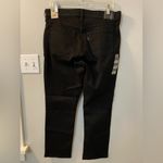 Levi's Levi Strauss black classic straight jeans with stretch size 12 short. New Photo 1