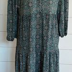 Max Studio Green Maxi Boho Fairy Cottage Evergreen Dress Large - NWOT Photo 5