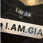 I am gia  NEW Black Idez‎ Mini Bodycon Dress Corset Style Size Large Photo 5