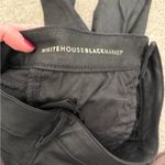 White House | Black Market WHBM Leather-Like Black Ankle Skinny Jeans Photo 7