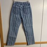 PacSun Striped Mom Jeans Size 00 Photo 3