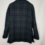 Jaclyn Smith VTG  Wool Tartan‎ Plaid Blazer Womens 12 Academia Green Jacket Ivy Photo 1