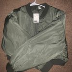 H&M Green Jacket Photo 0