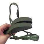 Havaianas Luna Glitter Flip Flops Women’s Size 41/42 Green Sparkle Sandals Photo 4