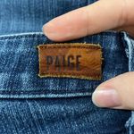 Paige Kylie Crop medium wash jeans in tonal Duncan wash size 27 Photo 9