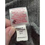 SO  Top Heather Gray Woman's Junior's Size‎ 7/8 Short Sleeve Shark Bite Hem Photo 8