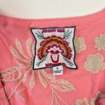 Johnny Was NWOT  Embroidered Pink Cotton Short Sleeves T-shirt Size S Photo 7