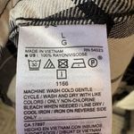 Old Navy Women’s Black/White Plaid Long Sleeve Button Cuff Shirt Dress Size L Photo 3