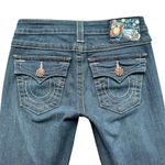 True Religion 🔃 Jewel Accent Flare Leg Denim Jeans Photo 6