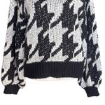 Elan Chunky Cowl Neck Balloon Slouch Sleeves Sweater Women’s Size S Photo 3