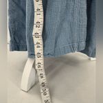 VTG L.L. Bean Dress Midi Short Sleeve Button Front Denim Sz 10 Cottagecore Blue Photo 9