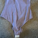 Privacy Please  lilac ruffle trim bodysuit small Photo 3