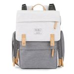 Eddie Bauer  Gray and Tan Baby Bag Photo 3