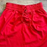 VERO MODA  Woman’s Elastic Waist Red Classic Mini Skirt Size XL Photo 1