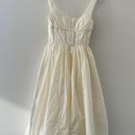 House Of CB Perle White Lace Midi Dress Photo 9