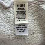 AGOLDE Box Sweatshirt Women’s The Round Shoulder Half Sleeve size Medium Photo 12