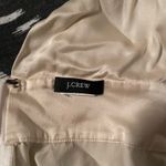 J.Crew Ivory Silk Deep V Cami Photo 3