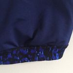 Gaiam Dual Dark Blue Multi Strap Atheltic Workout Sports Bra Photo 3