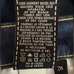 7 For All Mankind  Cropped Trouser Jeans Avant Rinse Size 26 Photo 10