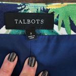 Talbots  Pencil‎ Skirt Size 2 Fun Vacation Print Photo 2