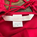 Victoria's Secret VICTORIA’S SECRET red lace sexy lingerie, size L, NWOT Photo 14