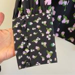 Tanya Taylor  Susan Silk Top With Neck Tie In Brushed Floral Size 8 Photo 5