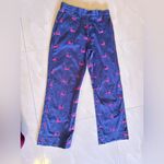 Lilly Pulitzer Whale Embroidered pants Size 4 vintage Photo 6
