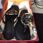 Tory Burch Black And Colored  Sandals Photo 0