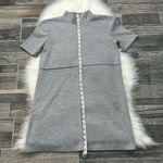 ZARA  Gray Short Sleeve Sweater Dress Photo 7