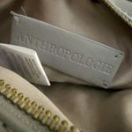 Anthropologie  | Small Gray Woven Faux Leather Crossbody Shoulder Bag Purse Chain Photo 2