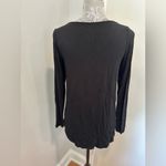 American Eagle  small Soft & Sexy Black Crisscross Tunic Long Sleeve Top. Soft Photo 1