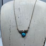 Navajo Native American artist Richard and Rita Begay sterling silver turquoise n Blue Photo 2