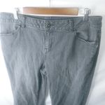 Vera Wang Vera 14P 34x29 Dusty Black Zipper Accent Straight Jeans Plus Photo 7