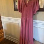 Matilda Jane  Dusty Rose Midi Dress Photo 4