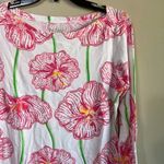 Lilly Pulitzer  medium pink and white top Photo 1