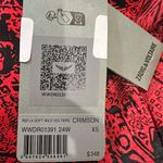 Zadig & Voltaire Refla Soft Wild Dress Color: Crimson Size XS NWT Sold Out Photo 11