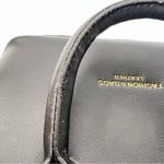 Black Faux Leather Mini Handbag Photo 11