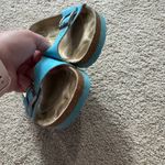 Birkenstock Tula by Birkenstocks Pretty Blue One Strap Slip On Sandals Women's Size 39 / 8 Photo 2