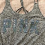 Victoria's Secret Victoria’s Secret PINK Bling Logo Tank Top Photo 1